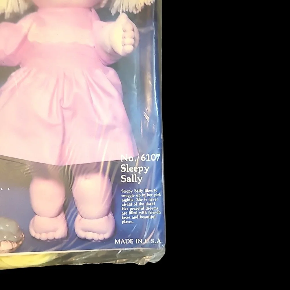 Vintage 1984 McNeill McSnuggles Sleepy Sally 16in Doll Kit NOS Sealed‎